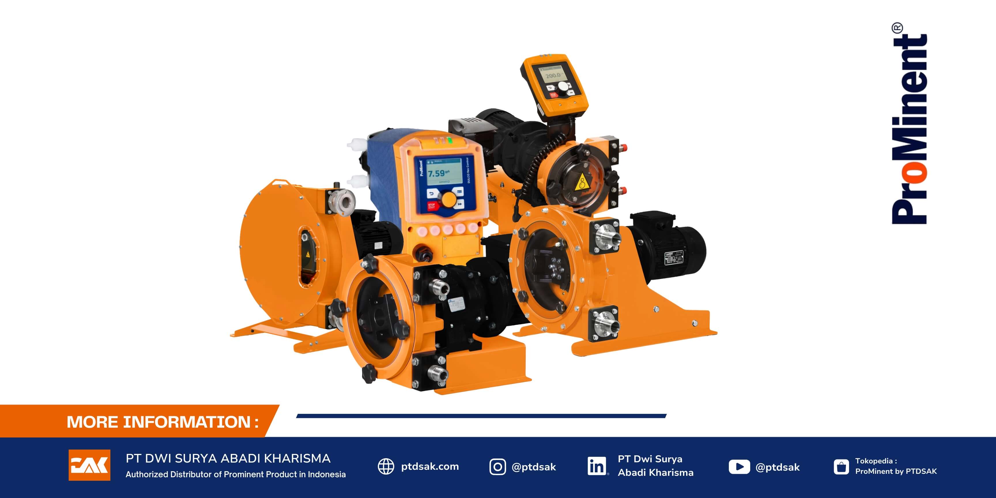 Mengenal Seri ProMinent DULCOFLEX Peristaltic Pump untuk Dosing dan Transfer Chemical Industri